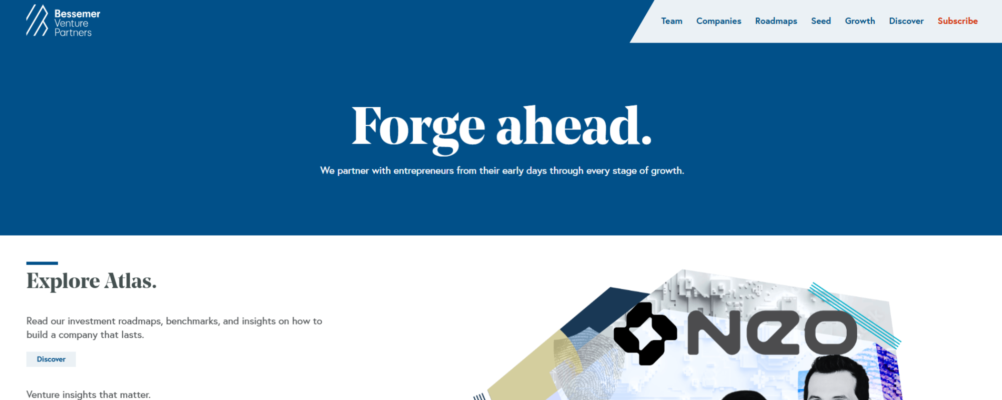 Best Investors for Technical Founders Building Software Infrastructure, Bessemer Venture Partners