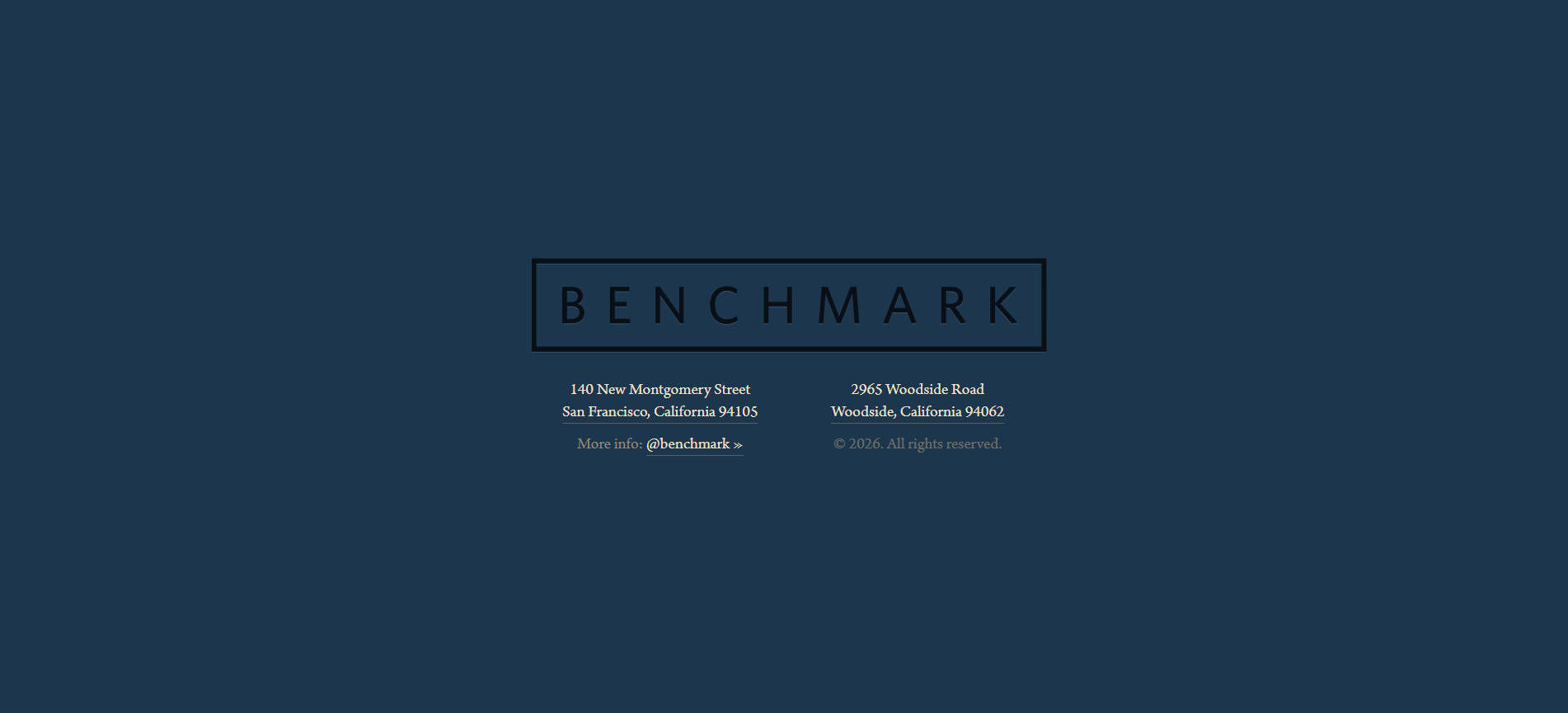Benchmark