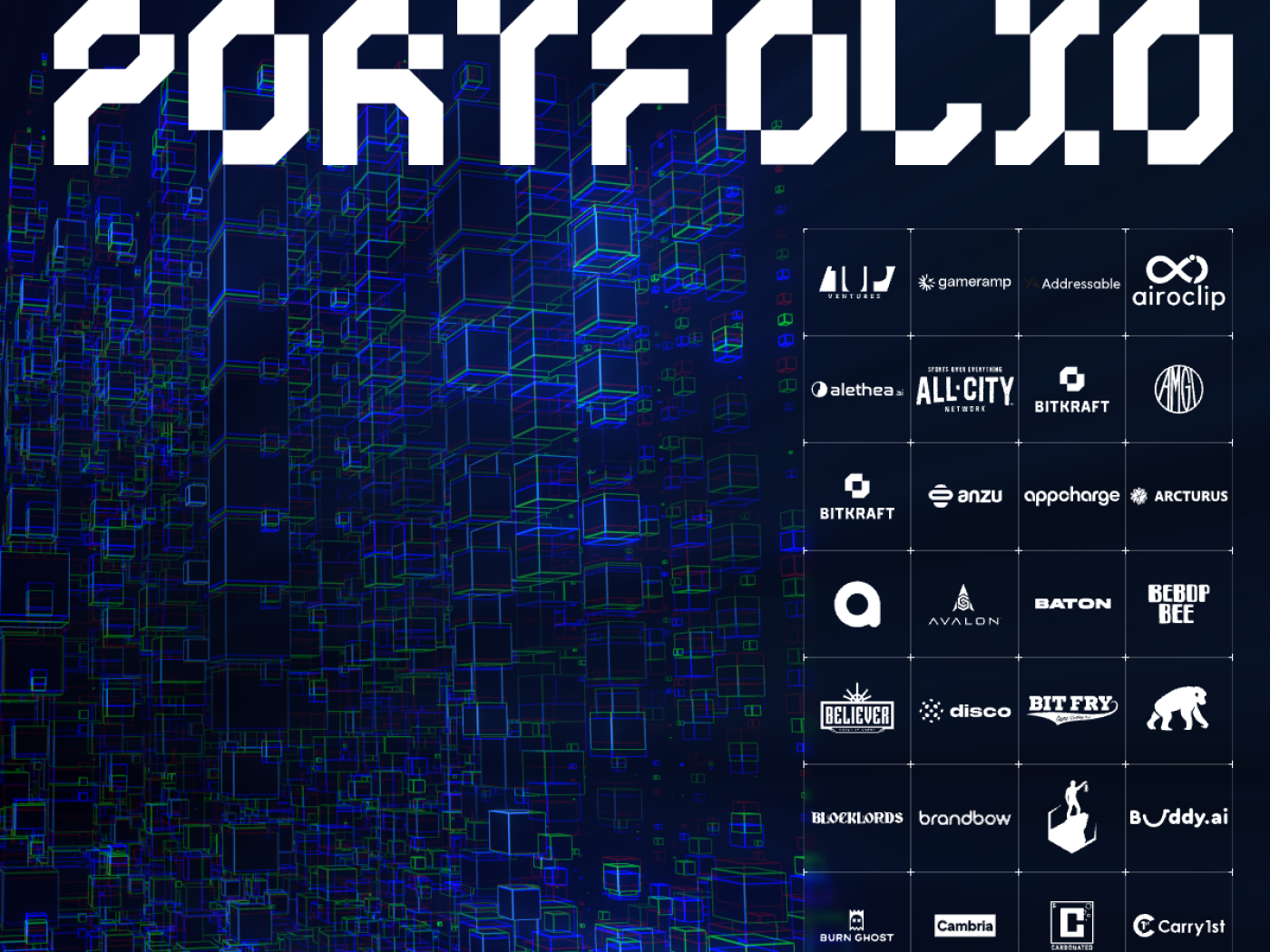 BITKRAFT Ventures portfolio page