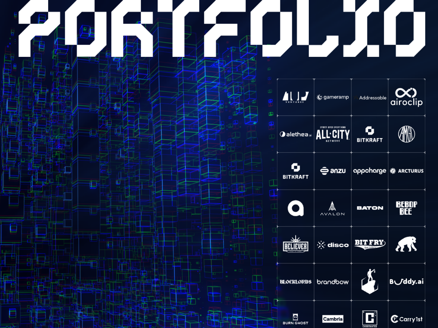 BITKRAFT Ventures portfolio page